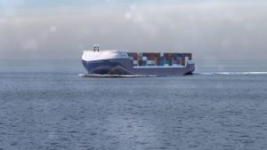 Rolls-Royce cargo container vessel
